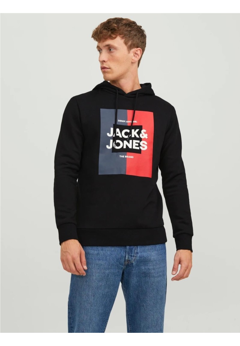 SUDADERA JACK & JONES NEGRO